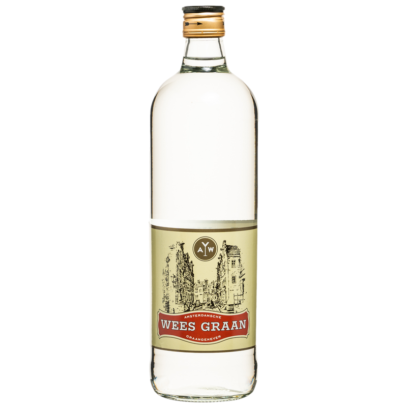 Je kunt nu Van Wees Jonge Graanjenever kopen in onze slijterij in Amsterdam West of hier online bestellen  