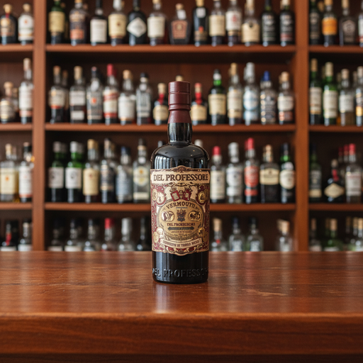 Vermouth Del Professore Rosso - Professionele Slijterij Foto