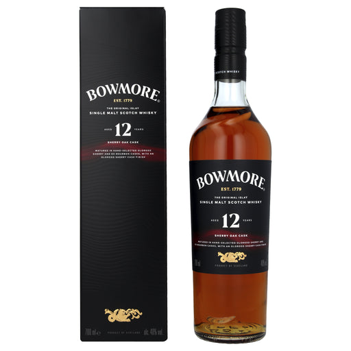 Whisky Bowmore Sherry Oak 12Y - Cane & Grain