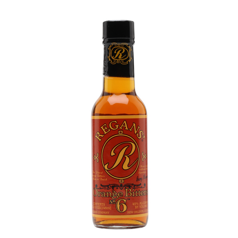 Regan's Orange Bitters No. 6 is een product van de bekende cocktailgoeroe met sinaasappelbitters.