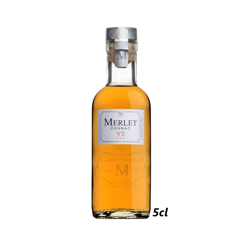Je kunt nu Cognac Merlet VS Miniatuur 5cl kopen in onze slijterij in Amsterdam West of hier online bestellen  