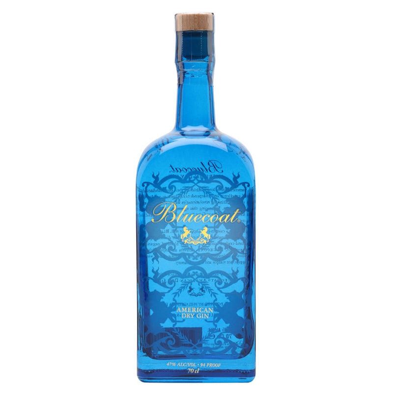 Gin Bluecoat met mediterrane jenever bessen.