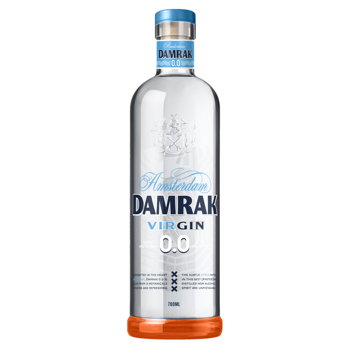 Je kunt nu Gin Damrak 0,0% kopen in onze slijterij in Amsterdam West of hier online bestellen  