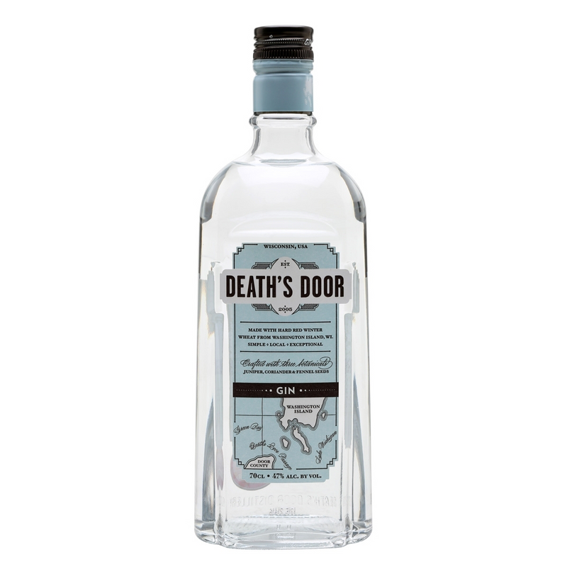 Je kunt nu Gin Death's Door kopen in onze slijterij in Amsterdam West of hier online bestellen  