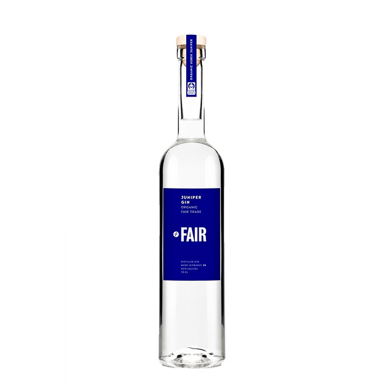 De FAIR Juniper Gin is een frisse Franse Gin met veel citrussmaak. 