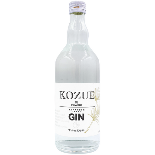 De Kozue gin uit Japan bevat tonen van peper, nootmuskaat, en gember. 