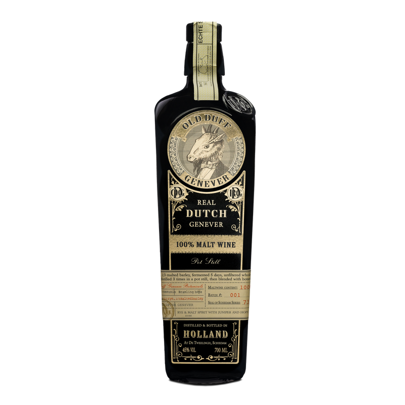 Je kunt nu Jenever Old Duff Maltwine Genever kopen in onze slijterij in Amsterdam West of hier online bestellen  