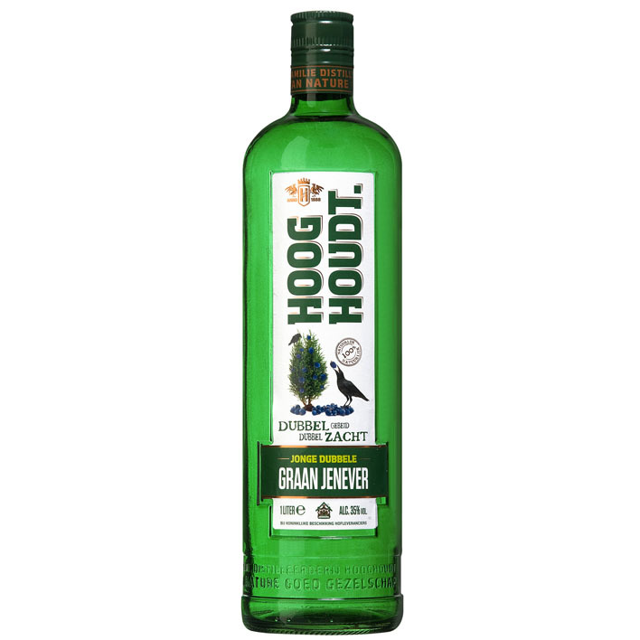 Je kunt nu Jenever Hooghoudt Jonge 1L kopen in onze slijterij in Amsterdam West of hier online bestellen  