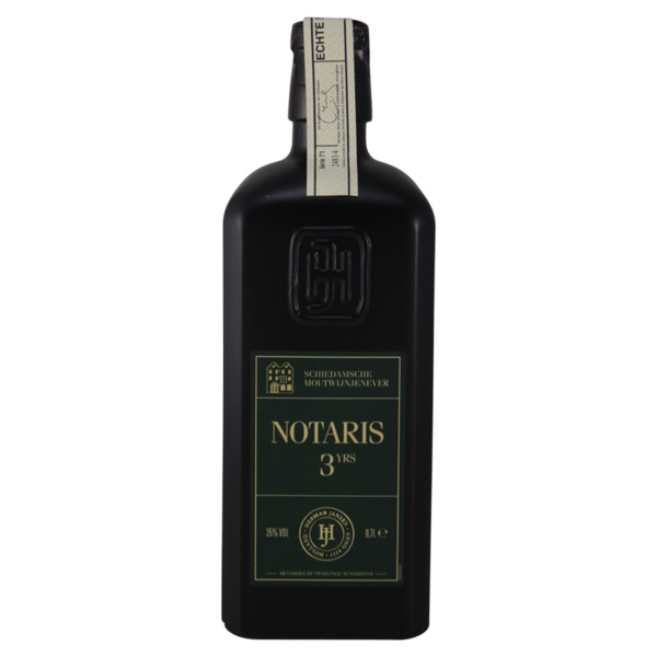 Notaris Moutwijn 3Y is een moutwijn jenever uit Schiedam