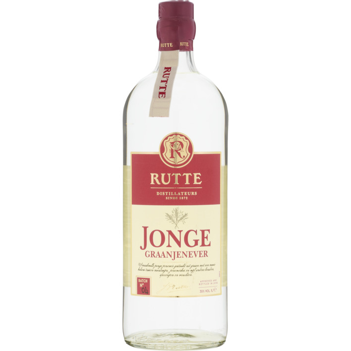 Je kunt nu Jenever Rutte Jonge 1L kopen in onze slijterij in Amsterdam West of hier online bestellen  