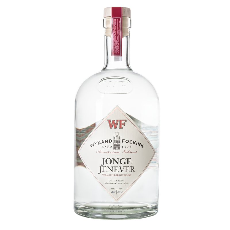De Wynand Fockink Jonge Jenever is een jonge jenever uit Nederland met moutwijn, steranijs, koriander en jeneverbes. 