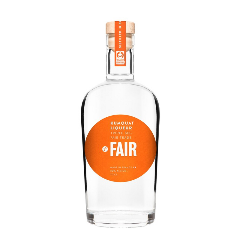 FAIR Kumquat Likeur is een fair trade triple sec, gemaakt van een soort citrusvrucht: de kumquat. 