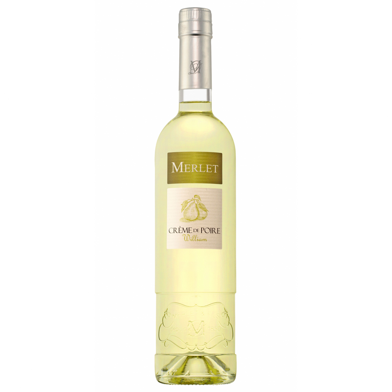 De Merlet Crème de Poire William Likeur is een Franse perenlikeur, vol met aroma’s van peer, meringue en delicate kruiden. 