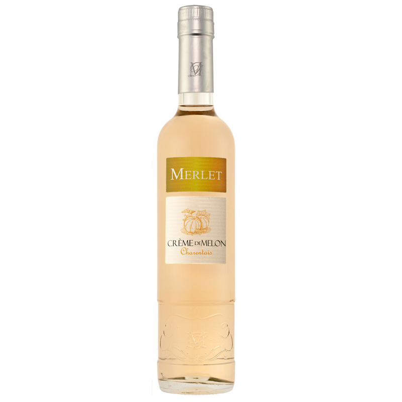 De Merlet Crème de Melon Charentais 0,5L is een Franse meloenlikeur met een complexe smaak van groene thee, mango en zeer rijpe muscat. 