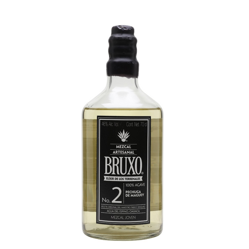 De Mezcal Bruxo 2 Pechuga is een zoete mezcal uit Oaxaca.