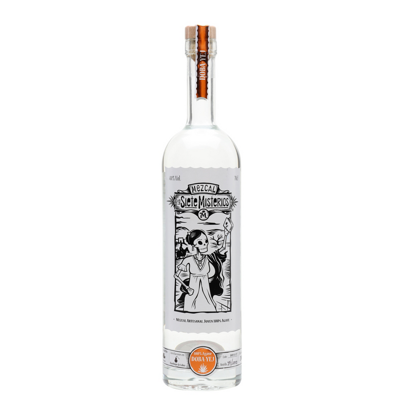 Mezcal Los Siete Misterios Doba Yej: een heldere mezcal met licht rokerige tonen