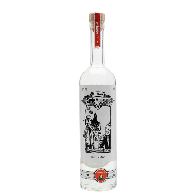 Je kunt nu Mezcal Los Siete Misterios Arroqueño kopen in onze slijterij in Amsterdam West of hier online bestellen  