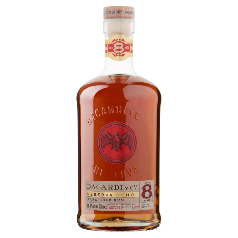 Je kunt nu Rum Bacardi 8Y kopen in onze slijterij in Amsterdam West of hier online bestellen  
