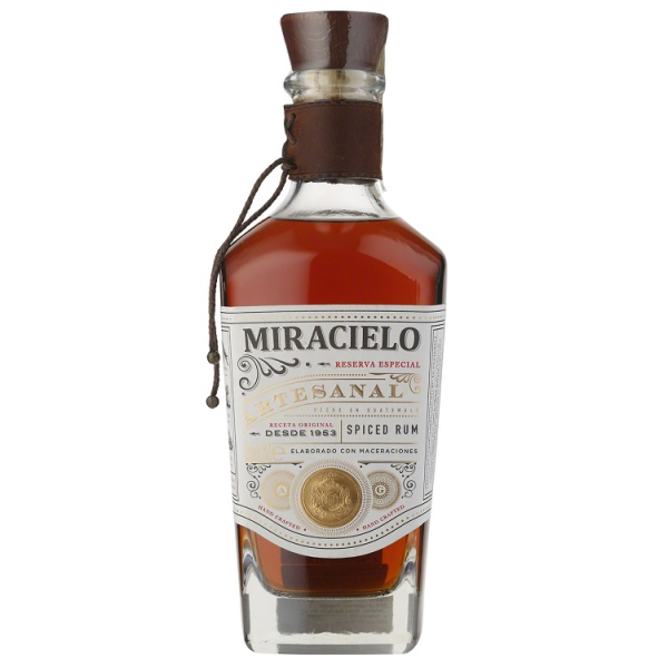 Miracielo Spiced rum is een special reserves spiced rum uit Guatemala. 