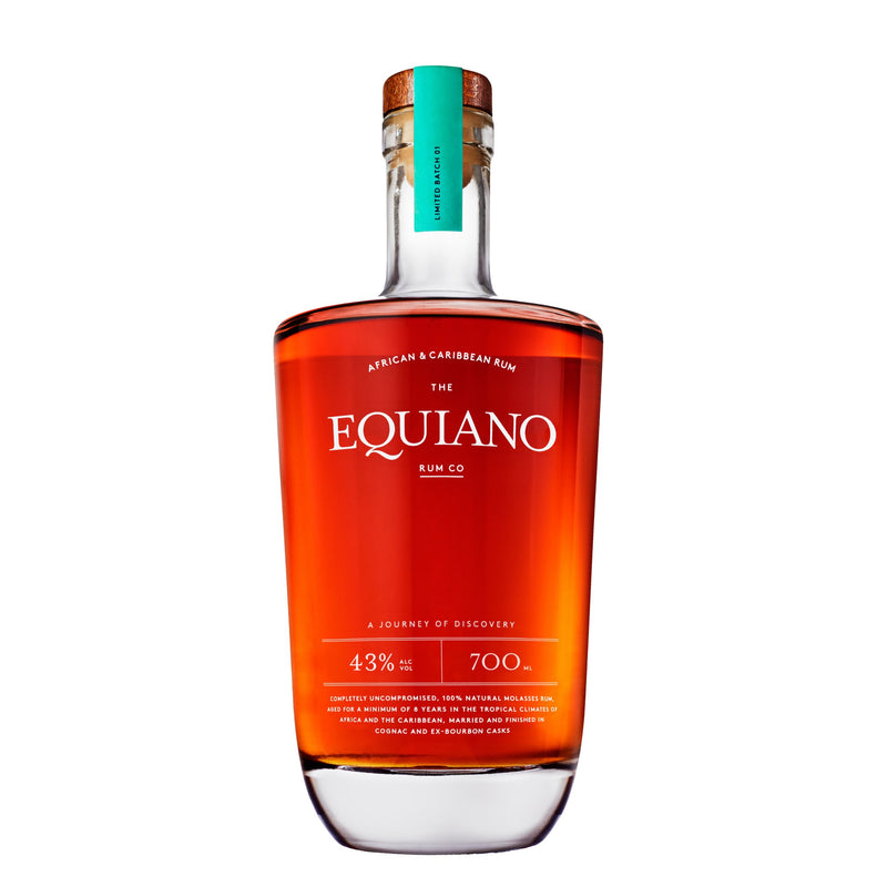 De Rum Equiano Original is een donkere rum met een diepe volle smaak.