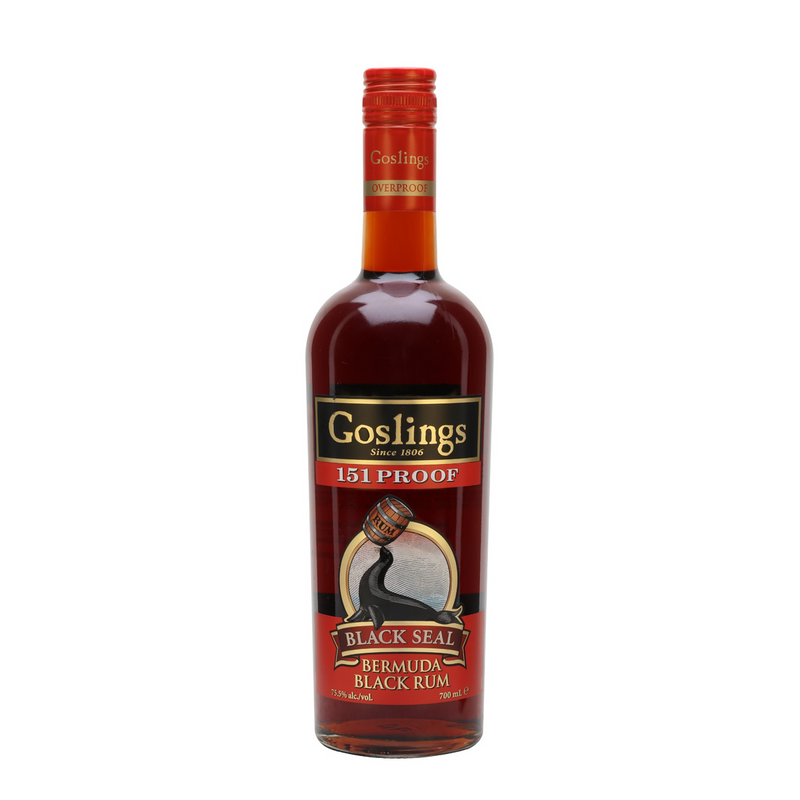Je kunt nu Rum Goslings 151 Overproof 75,5% kopen in onze slijterij in Amsterdam West of hier online bestellen  