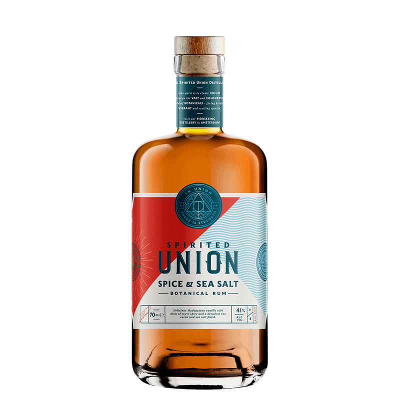 Je kunt nu Rum Union Spice&Sea Salt kopen in onze slijterij in Amsterdam West of hier online bestellen  