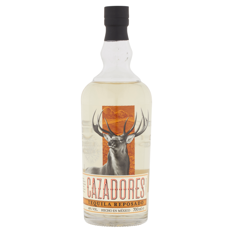 Cazadores Reposado is een tequila uit de hooglanden van Jalisco met sterke aroma’s van agave, citrus en peper. 