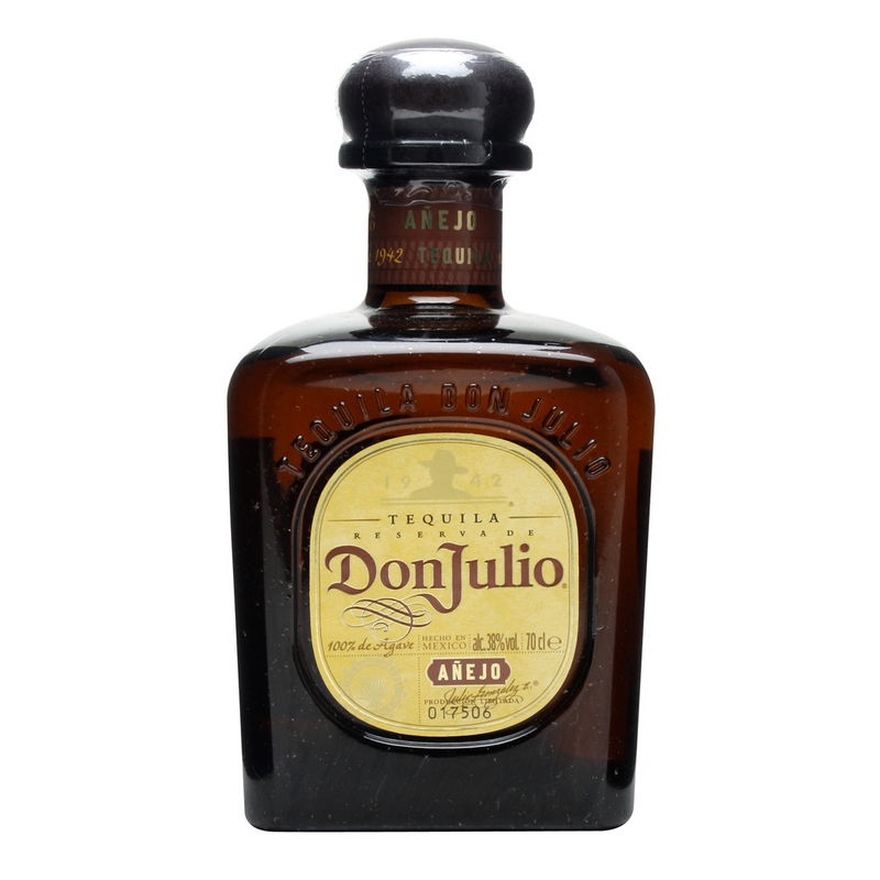 Tequila Don Julio Añejo met smaken van vanille, agave en eikenhout bestel je bij Cane & Grain.