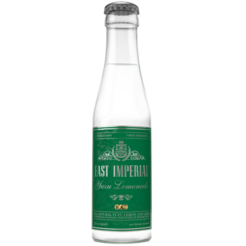 De East Imperial Yuzu Lemonade is een exotische limonade op basis van de schil en oliën van de Japanse Yuzu vrucht.