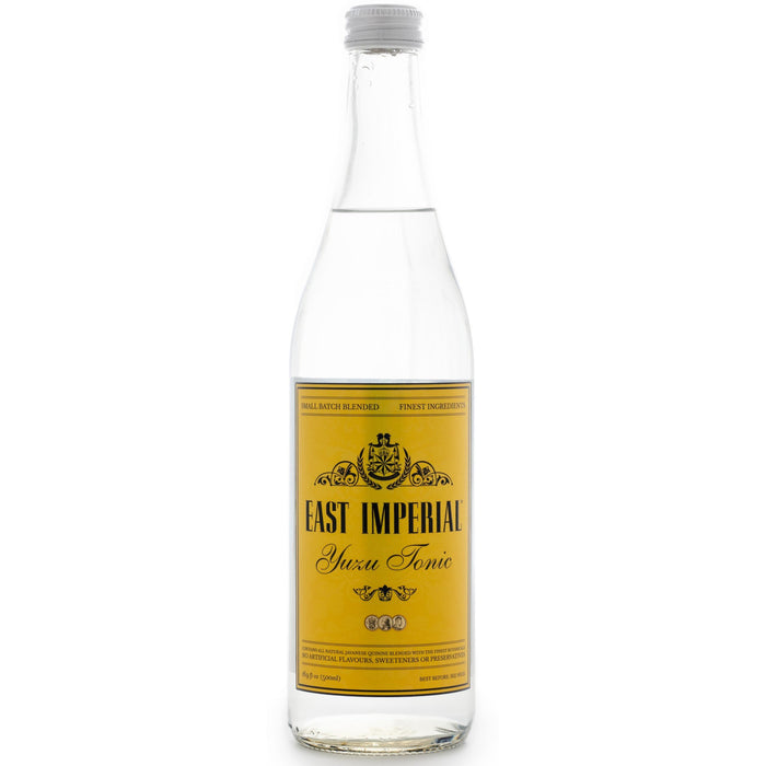 De East Imperial Yuzu Tonic 50 cl is gemaakt van de aromatische zoete citrusvrucht Yuzu.