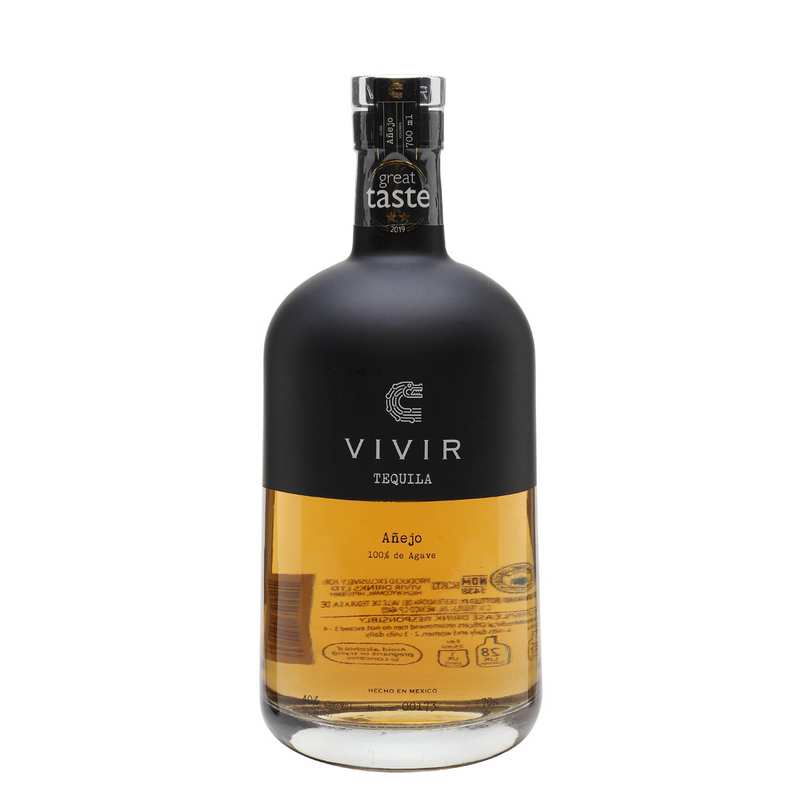 Vivir Añejo is een tequila uit de hooglanden van Jalisco met smaken van gebrande bananen en chocolade in de afdronk. 