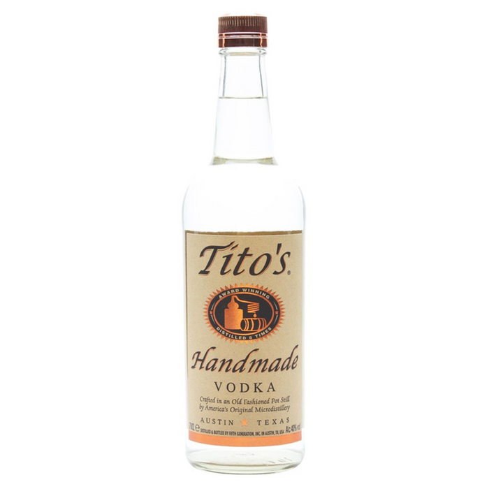 Je kunt nu Vodka Tito's kopen in onze slijterij in Amsterdam West of hier online bestellen  