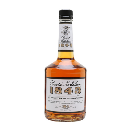De David Nicholson 1843 whiskey is “wheated” bourbon met op de neus honing en boter met hinten van vanille en eikenhout. 