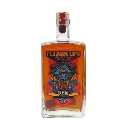 De Whiskey FEW Flaming Lips Rye is een limited edition voor de band 'the flaming lips'. 