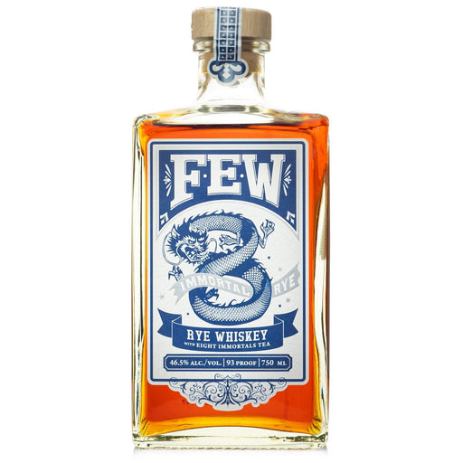 De Few Spirits 8 Immortal Rye is een Amerikaanse rye whiskey met Oolong thee en smaakt naar perzik, honing en het exotische dragon fruit.
