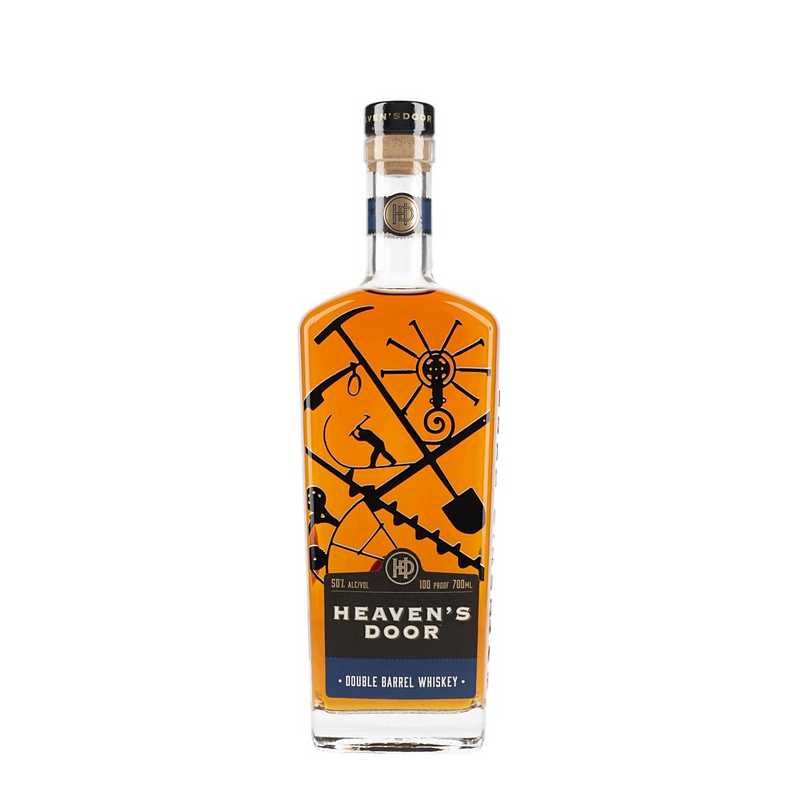 Whiskey Heaven's Door Double Barrel is een Amerikaanse whiskey die is gecreëerd samen met de muzikant Bob Dylan.