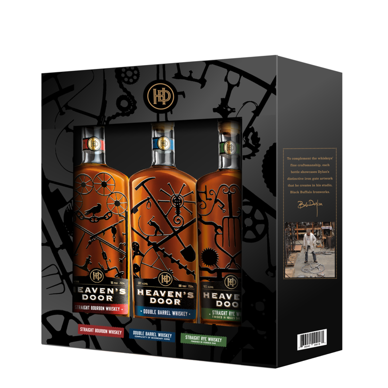 Heaven's Door Trilogy Whiskey Gift Pack 3X200ml. 