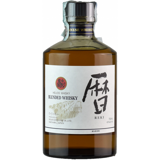 De Reki Blend by Helios Whisky is een blend van mout en graanwhisky’s afkomstig uit Okinawa in Japan.