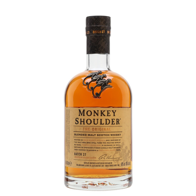 Je kunt nu Whisky Monkey Shoulder kopen in onze slijterij in Amsterdam West of hier online bestellen  