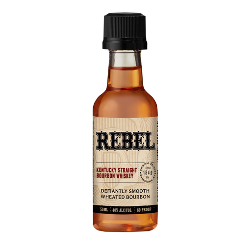Je kunt nu Whiskey Rebel Yell Straight Bourbon Miniature 5cl kopen in onze slijterij in Amsterdam West of hier online bestellen  
