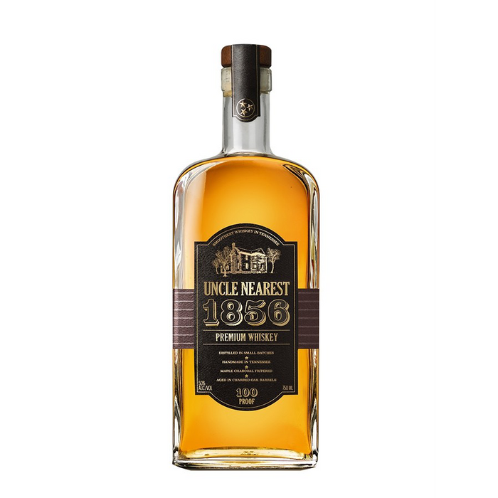 Whiskey Uncle Nearest 1856 is een drank uit Tennessee met kruidige tonen van kaneel en gekarameliseerde noten.