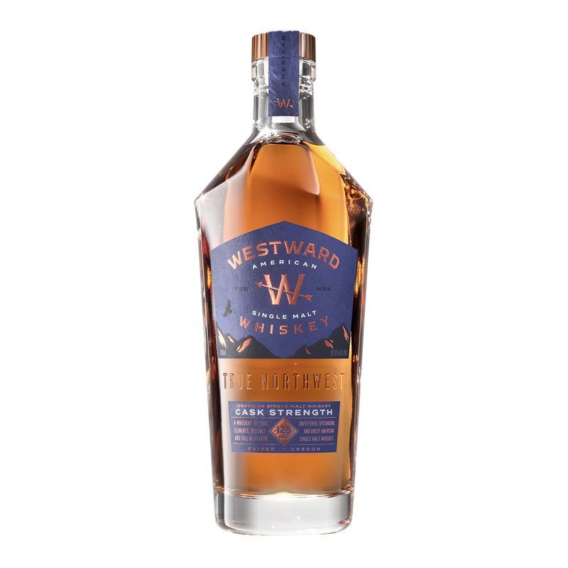 De Westward American Single Malt Cask Strength is een Amerikaanse whiskey met smaken van sesam, tabak en cacao en een erg diepe moutafdronk.