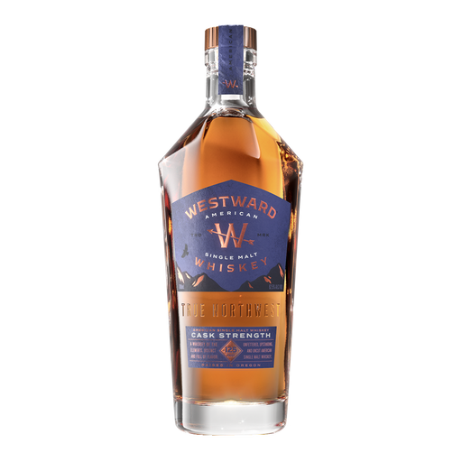 De Westward American Single Malt Cask Strength is een Amerikaanse whiskey met smaken van sesam, tabak en cacao en een erg diepe moutafdronk.