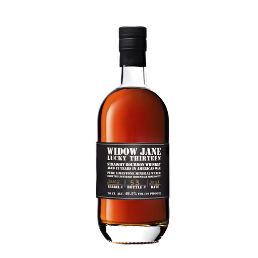 Whiskey Widow Jane Lucky 13 Single Barrel #20102 is een Amerikaanse straight bourbon whiskey