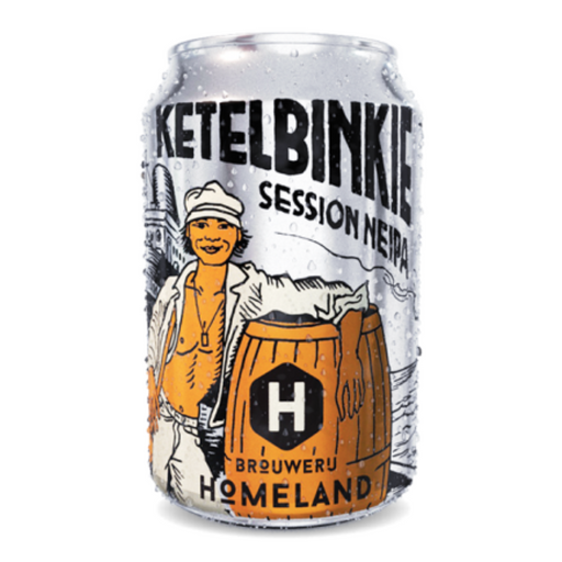 Bier Brouwerij Homeland Ketelbinkie - New England IPA Blik