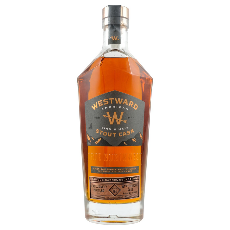 Whiskey Westward Single Barrel Selection Stout Cask Finish - Cane & Grain