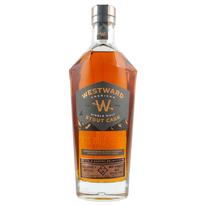 Whiskey Westward Single Barrel Selection Stout Cask Finish