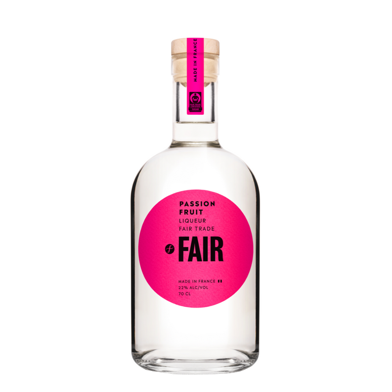 FAIR Passionfruit Liqueur is een Franse likeur van passievruchten, afkomstig uit Peru.