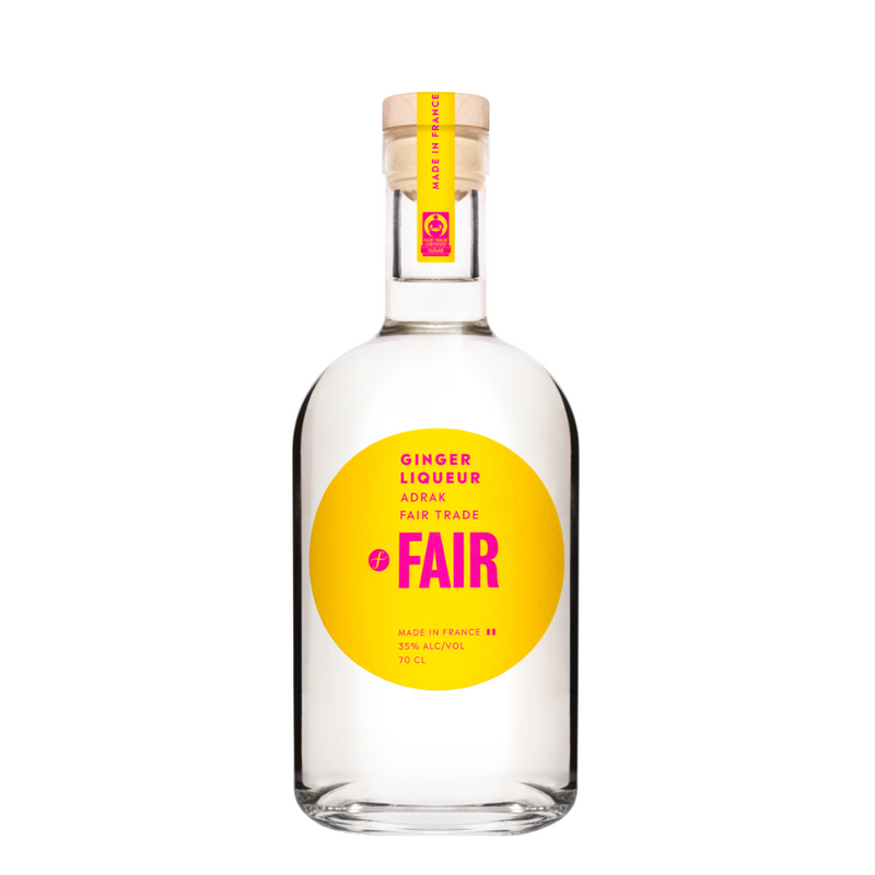 Fair Ginger Likeur is een Fairtrade gecertificeerde Franse likeur met gembersmaak.