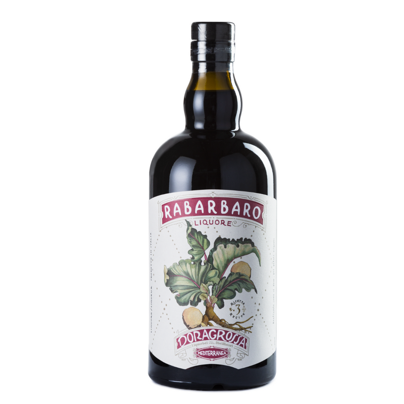 De Doragrossa Rabarbaro Likeur is een Italiaanse likeur die gemaakt is van rabarber.